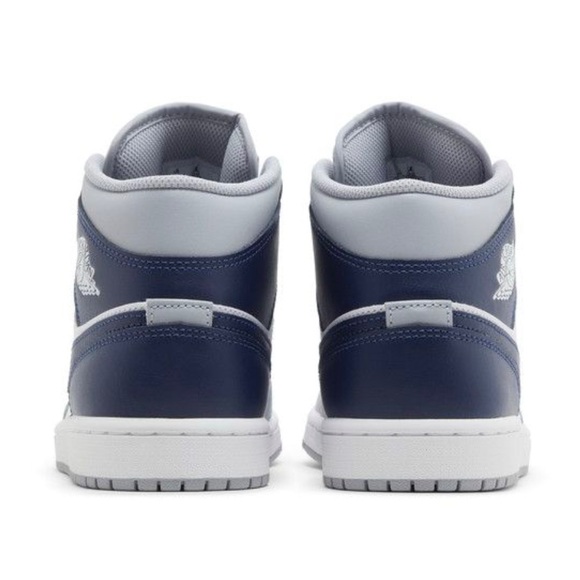 Air Jordan 1 Mid Wolf Grey - Picture 2 of 2